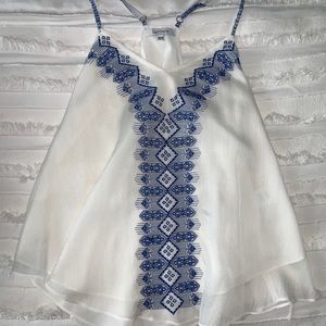 Lucy Paris chiffon tank